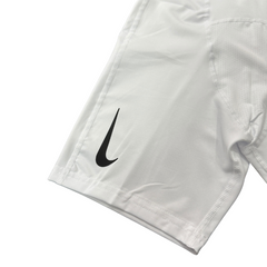 White Nike Second Skin Shorts