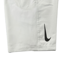 White Nike Second Skin Shorts