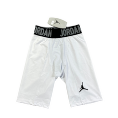 White Jordan Second Skin Shorts