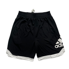 Shorts Adidas Preto e Branco