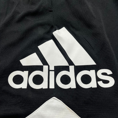Shorts Adidas Preto e Branco