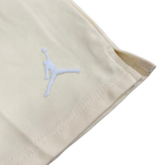 Beige, White and Red Jordan Shorts