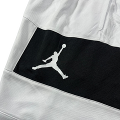 White and Black Jordan Shorts