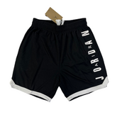 Black and White Jordan Shorts
