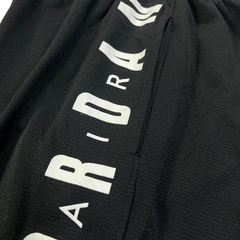 Black and White Jordan Shorts