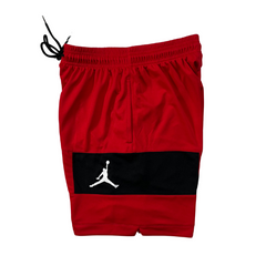 Red and Black Jordan Shorts