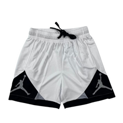 White and Black Jordan Shorts