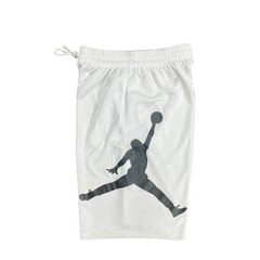 White and Gray Jordan Shorts