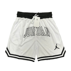White and Black Jordan Shorts