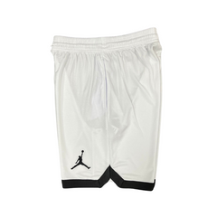 White and Black Jordan Shorts