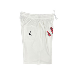 White and Red Jordan Shorts