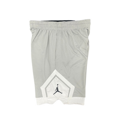 Gray and White Jordan Shorts