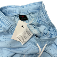 Jordan Flight Shorts Light Blue, Black and White