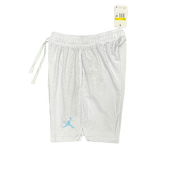 Shorts Jordan Branco e Azul-Claro