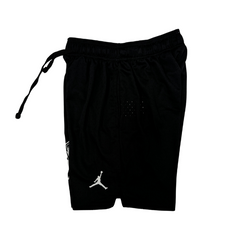 Black and White Jordan Flight Shorts