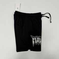 Black and White Jordan Flight Shorts