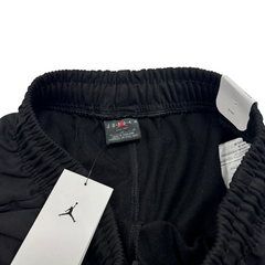 Black and White Jordan Flight Shorts