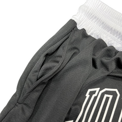 Black and White Jordan Shorts