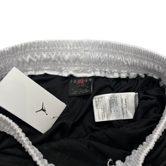 Black and White Jordan Shorts