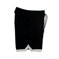 Black and White Jordan Shorts