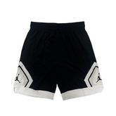 Black and White Jordan Shorts