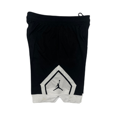Black and White Jordan Shorts