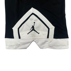 Black and White Jordan Shorts
