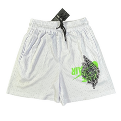 Nike Air Jordan Shorts White, Black, Green and Red