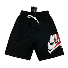 Nike Air Jordan Shorts Black, White and Red