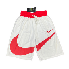 White and Red Nike Shorts