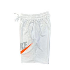 Shorts Nike Branco, Cinza e Laranja