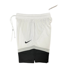 Shorts Nike Branco, Cinza e Preto