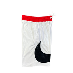 Shorts Nike Branco, Vermelho e Cinza