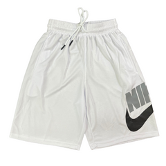 Shorts Nike Branco, Cinza e Preto