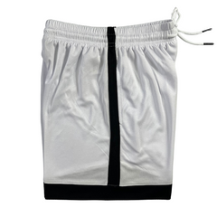 White and Black Nike Shorts