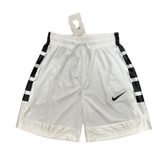 White and Black Nike Shorts