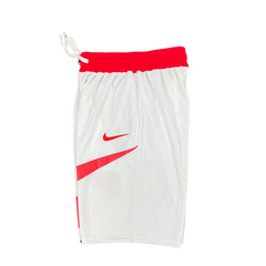 White and Red Nike Shorts