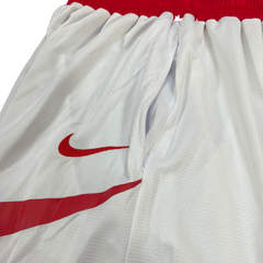 White and Red Nike Shorts