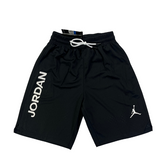 Black and White Jordan Shorts