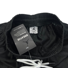 Black and White Jordan Shorts