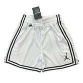 White and Black Jordan Shorts