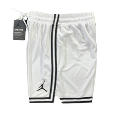 White and Black Jordan Shorts