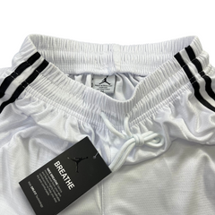 White and Black Jordan Shorts