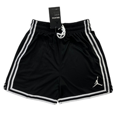 Black and White Jordan Shorts