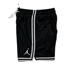 Black and White Jordan Shorts