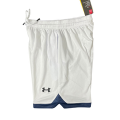 Short Under Armor White and Blue