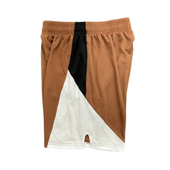 Shorts Under Armour Marrom Preto e Branco