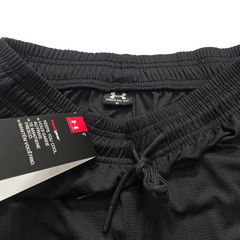 Under Armour Black and Yellow Shorts