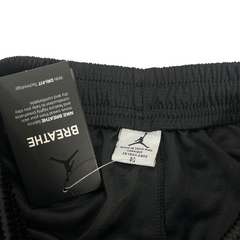 Black and White Jordan Shorts