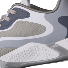 Tênis de Corrida Adidas Alphabounce Instinct Branco e Cinza